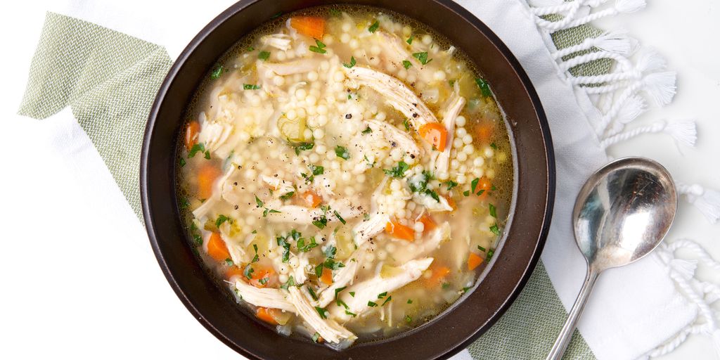 Italian pastina soup